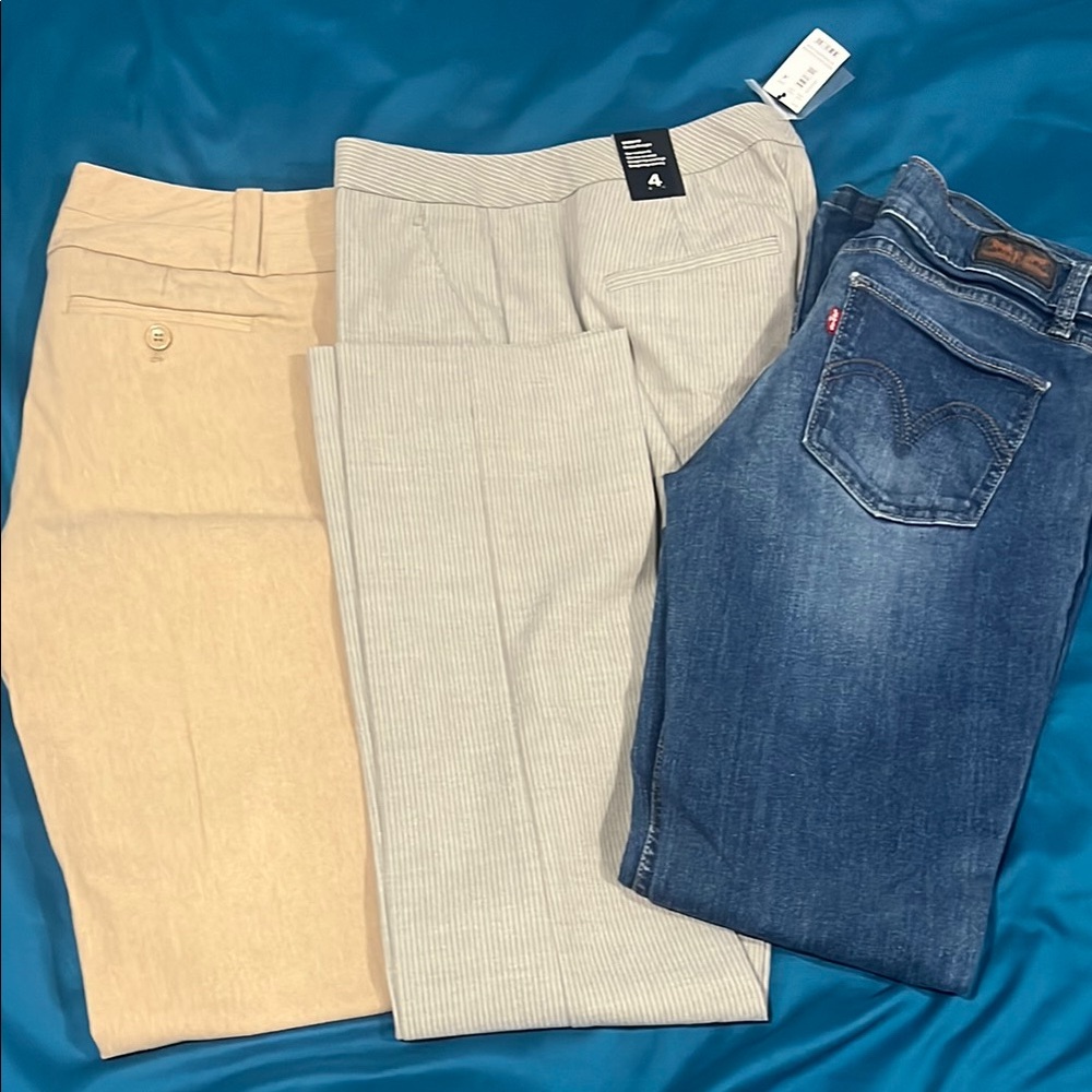Levi's Denim and Two Trousers Set